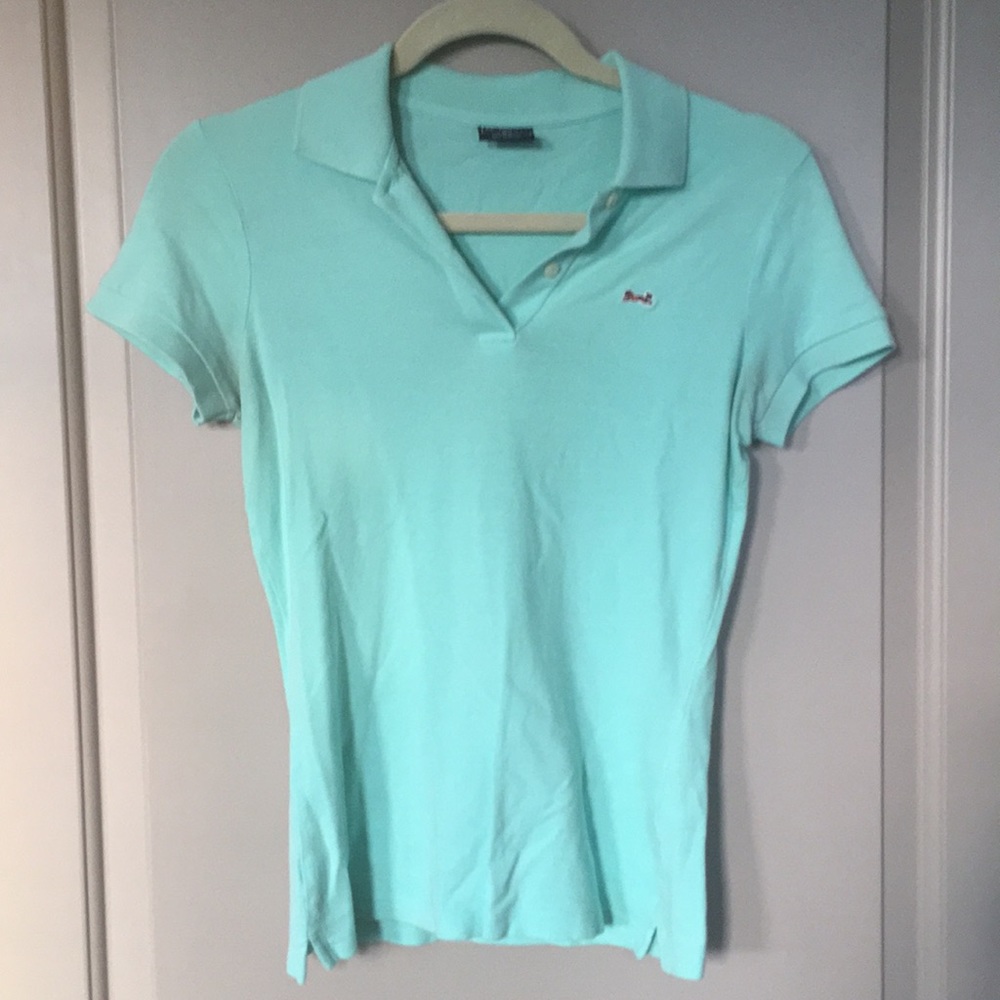 Minty green Le Tigre polo